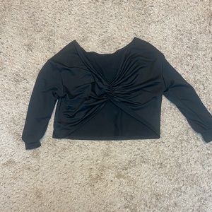 🌼 3/15 SHEIN twist back long sleeve top